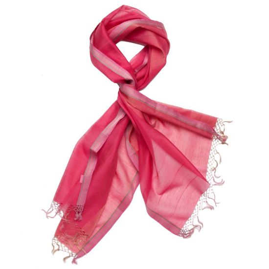 Bijou Scarf - Deep Pink